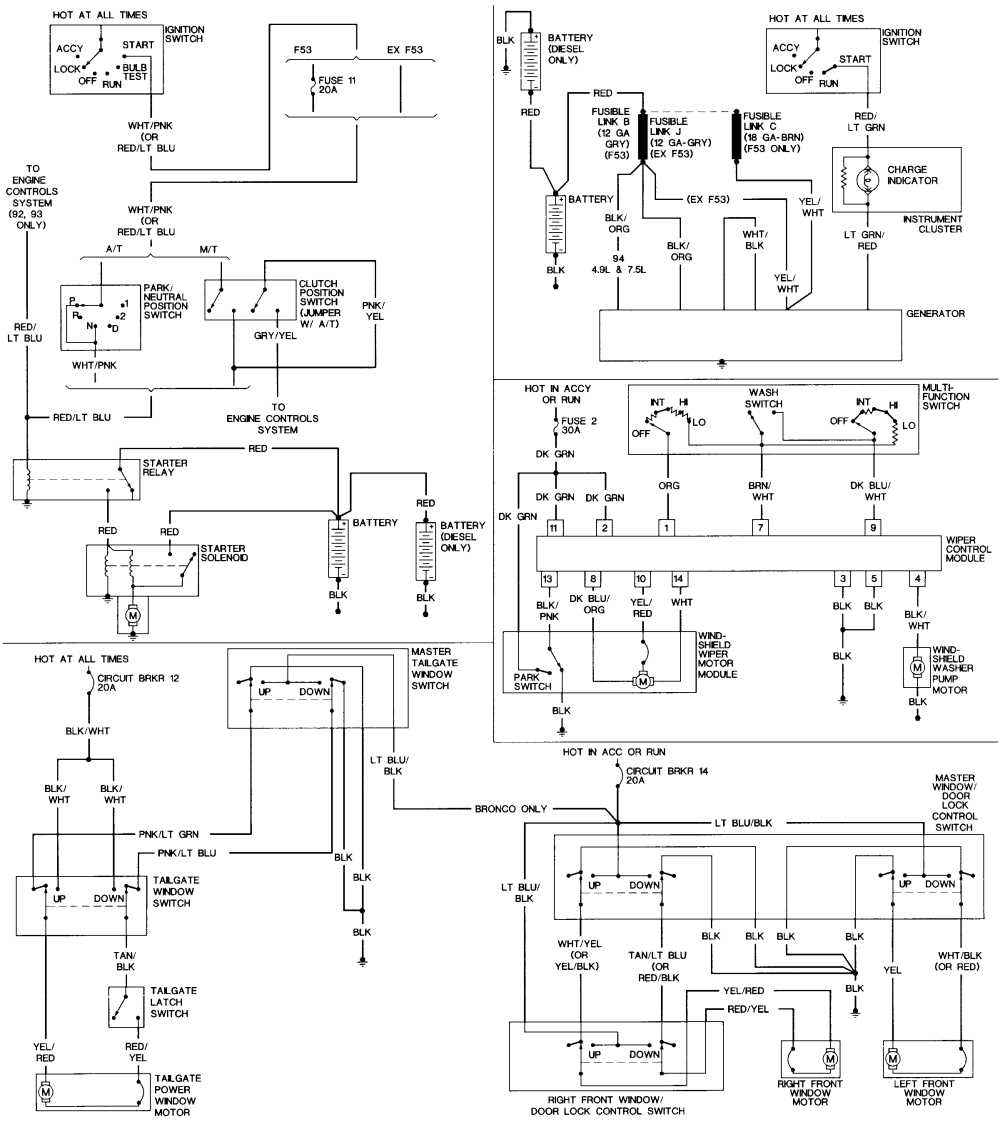 2010 ford f150 door lock wiring diagram