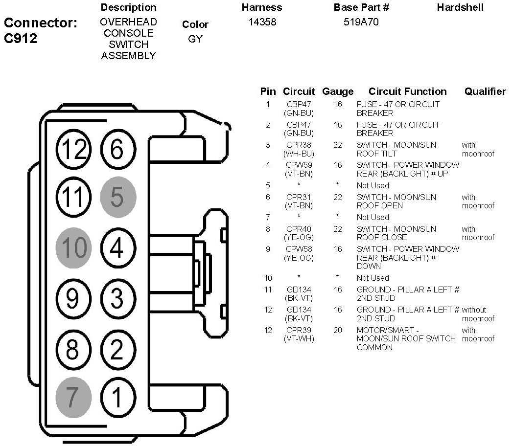 2010 ford f150 wiring harness diagram