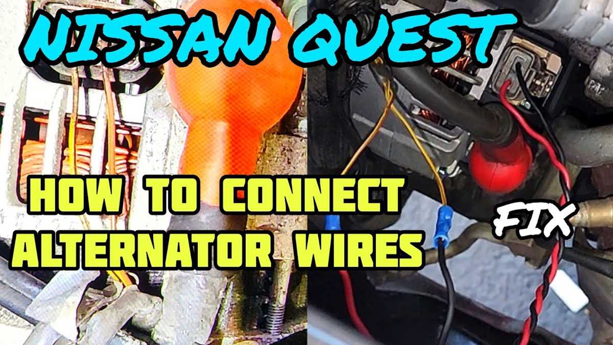 2011 nissan maxima alternator wiring diagram