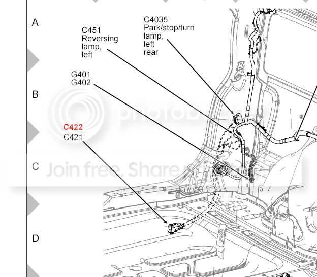 2012 ford escape tail light wiring diagram