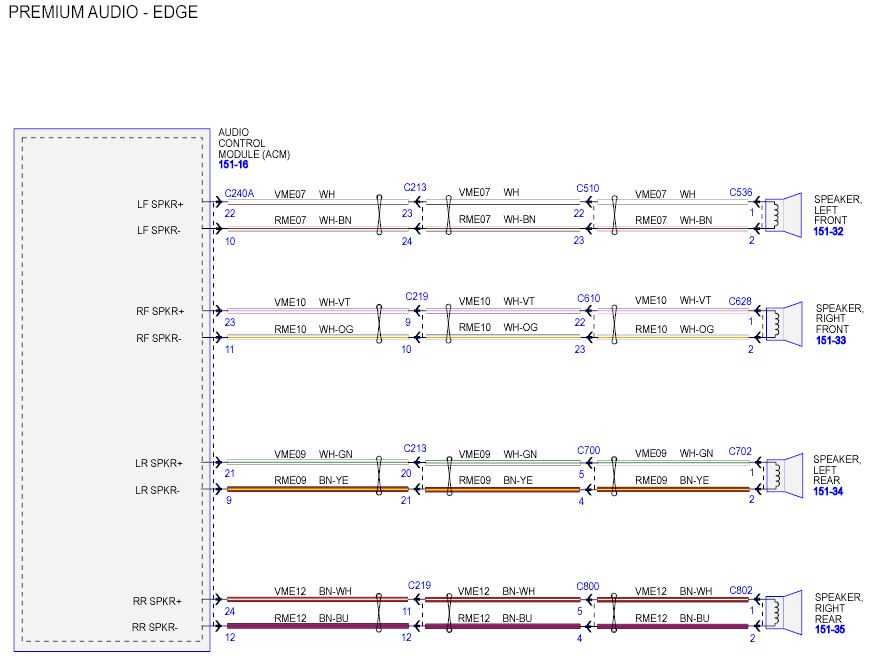 2013 ford explorer radio wiring diagram