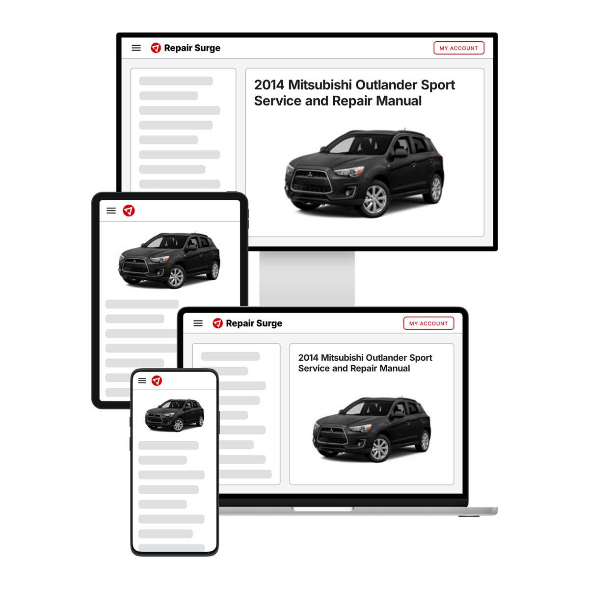 2014 mitsubishi outlander se electronic schematic diagram