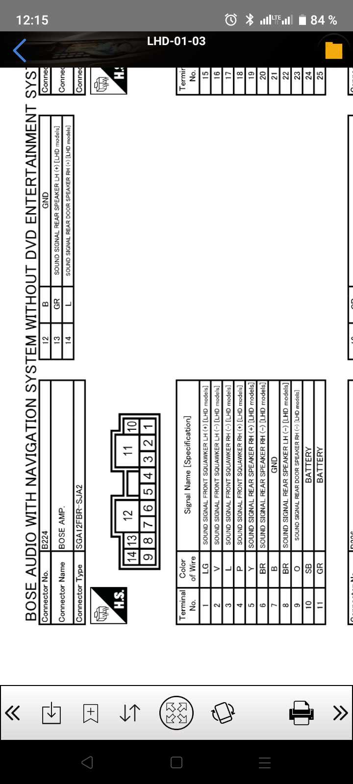2014 nissan sentra stereo wiring diagram