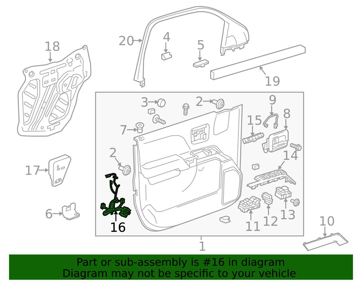 2014 silverado door wiring diagram
