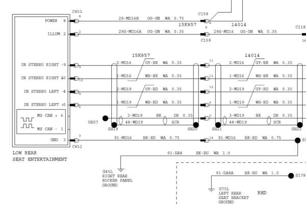 2014 ford focus radio wiring diagram