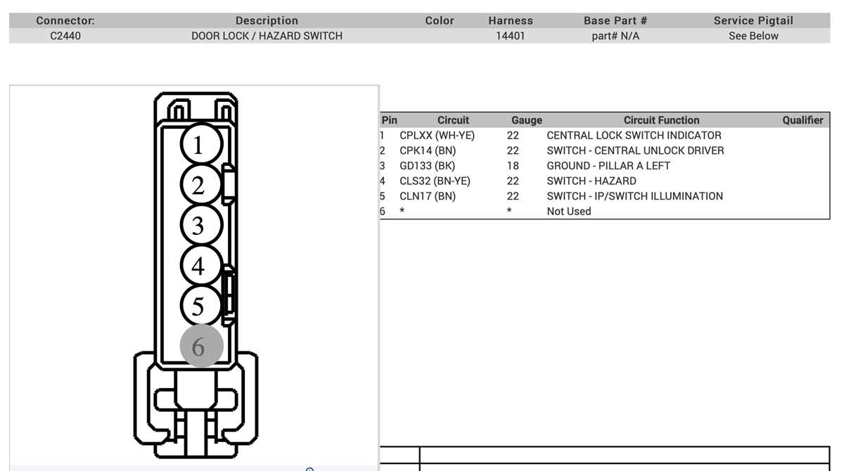 2014 ford focus radio wiring diagram