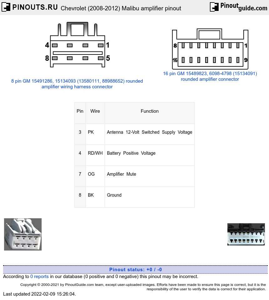 2015 chevy malibu stereo wiring diagram