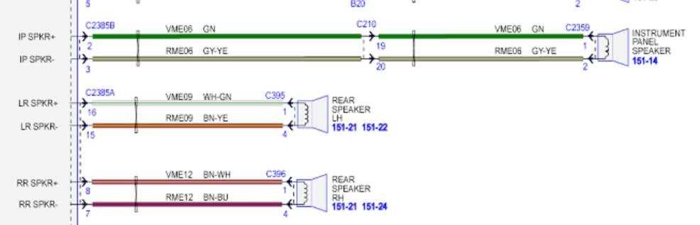 2015 mustang radio wiring diagram
