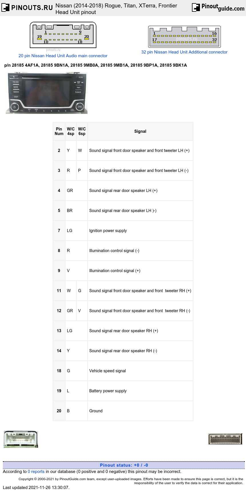 2018 nissan titan radio wiring diagram