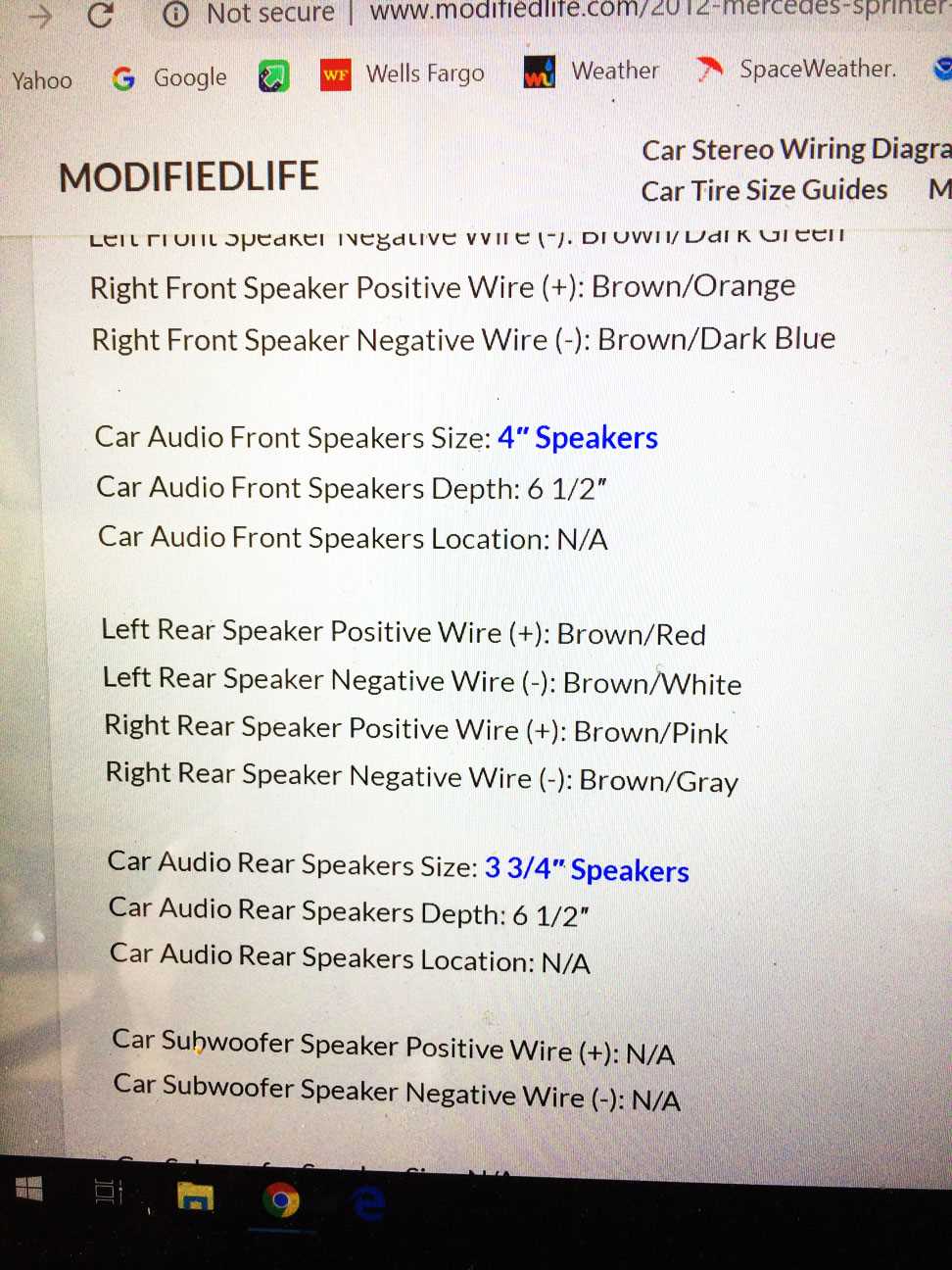2019 sprinter radio wiring diagram 2019 sprinter radio wiring diagram