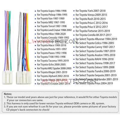 2019 tacoma radio wiring diagram