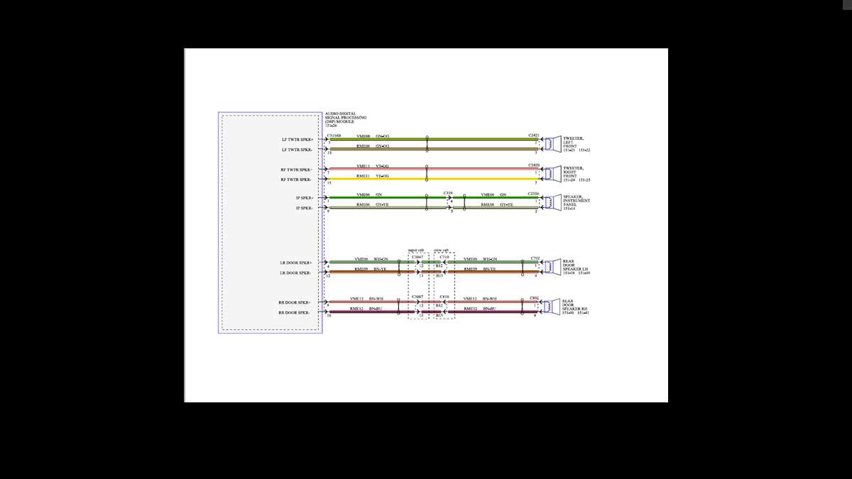 2021 f150 speaker wiring diagram