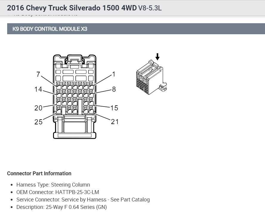2022 silverado bcm wiring diagram