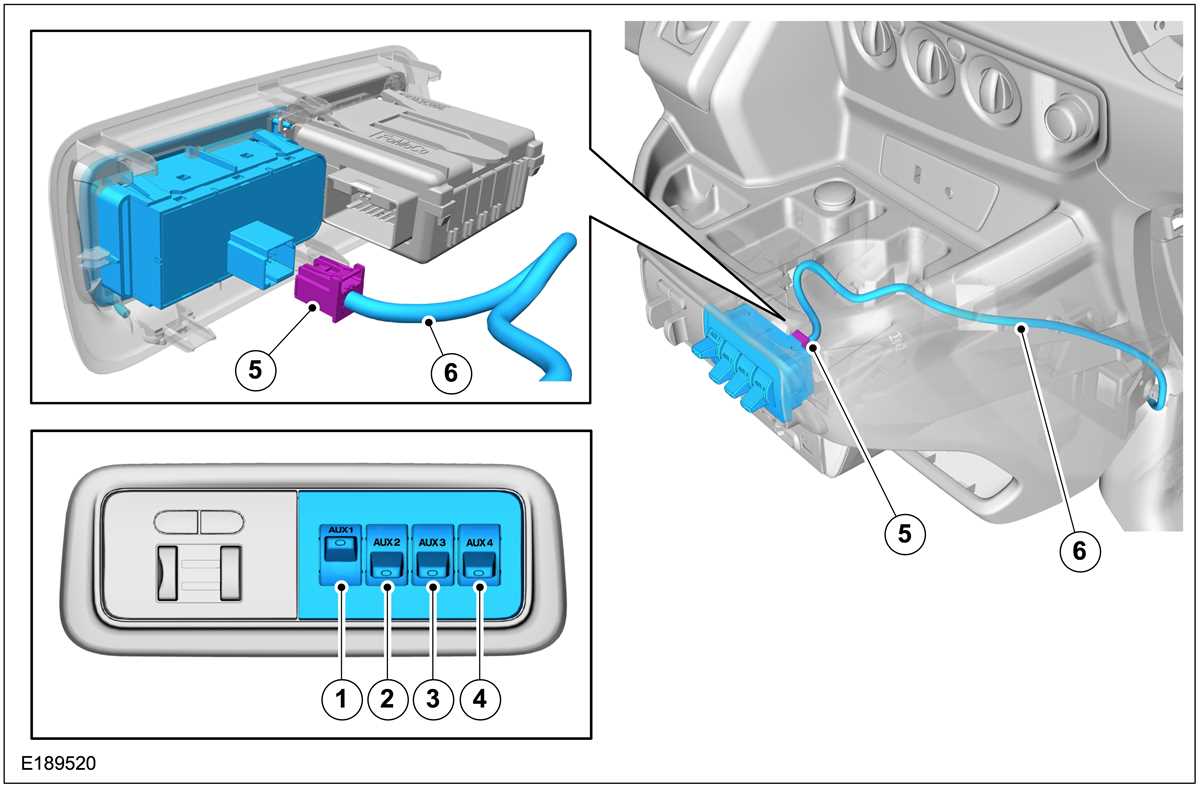 2023 f250 upfitter switch wiring diagram