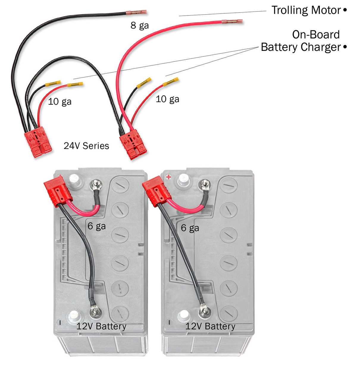 24 volt battery trolling motor wiring diagram