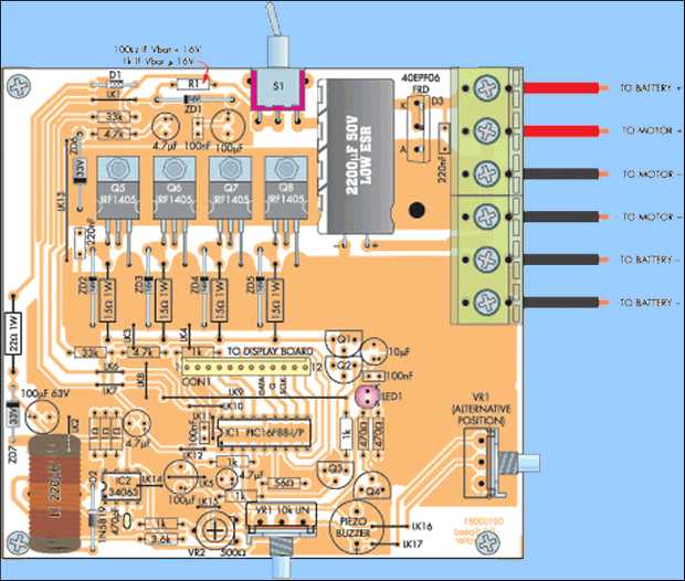 24 volt dc motor speed controller circuit diagram