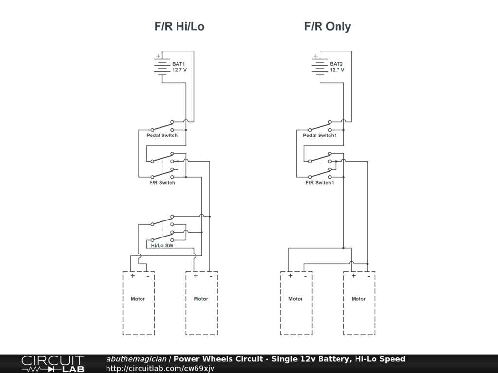 24 volt power wheels wiring diagram