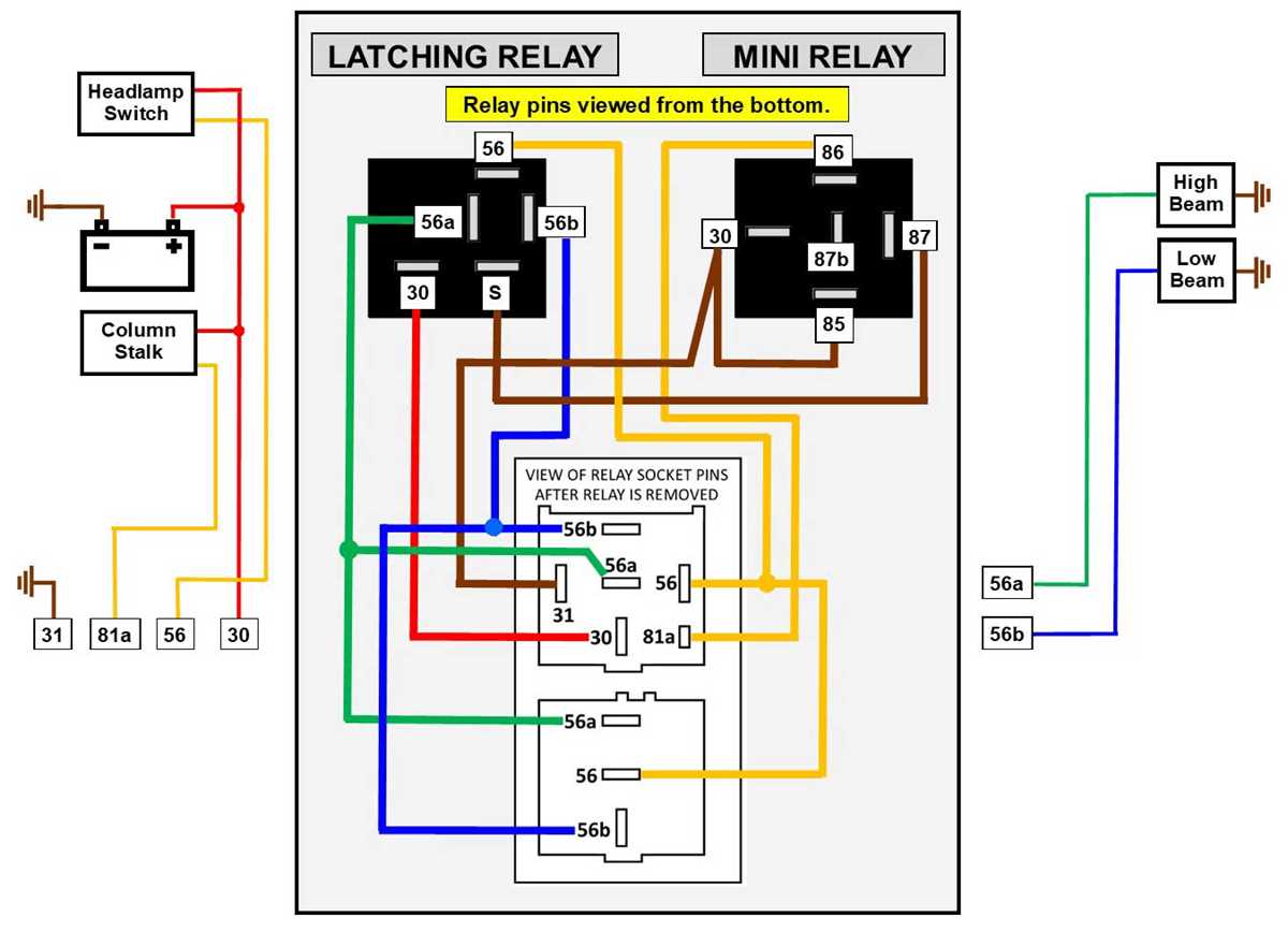 240 volt relay wiring diagram