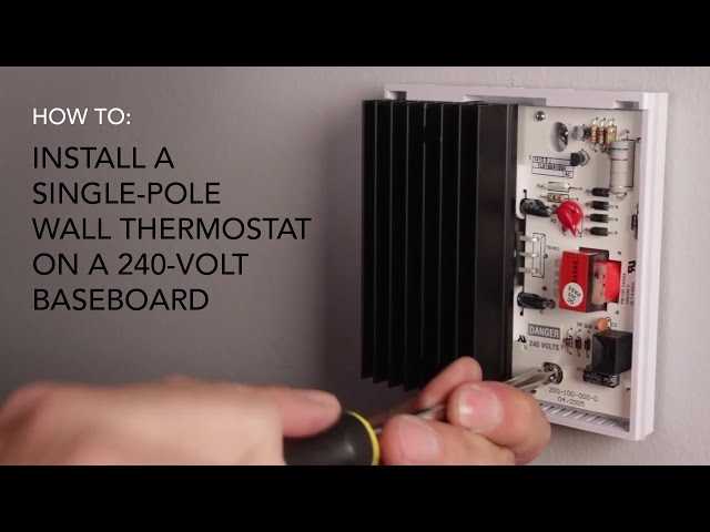 240v electric heater wiring diagram with thermostat