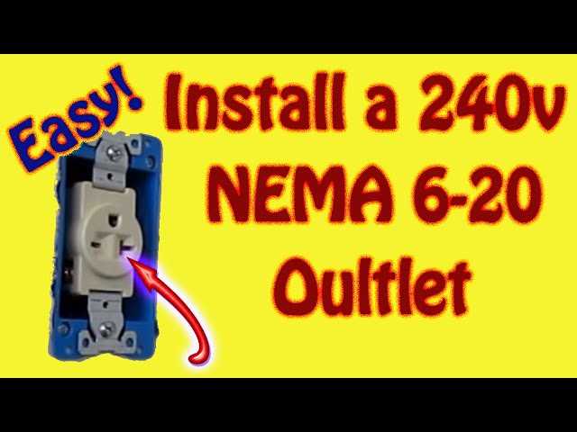 240v outlet wiring diagram