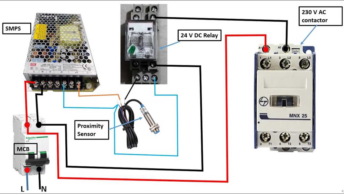 24v dc contactor wiring diagram