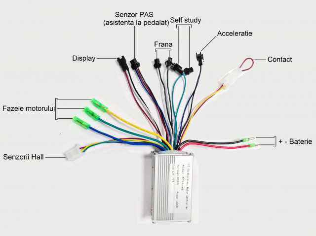 24v electric bike controller wiring diagram