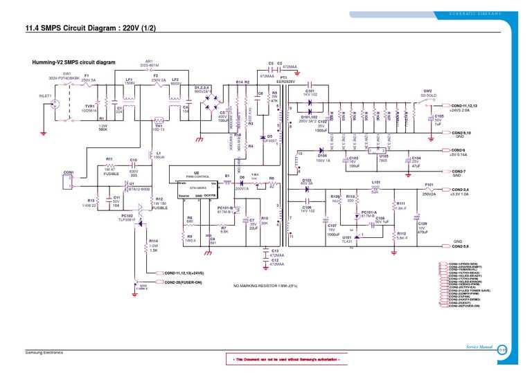 24v power supply schematic diagram