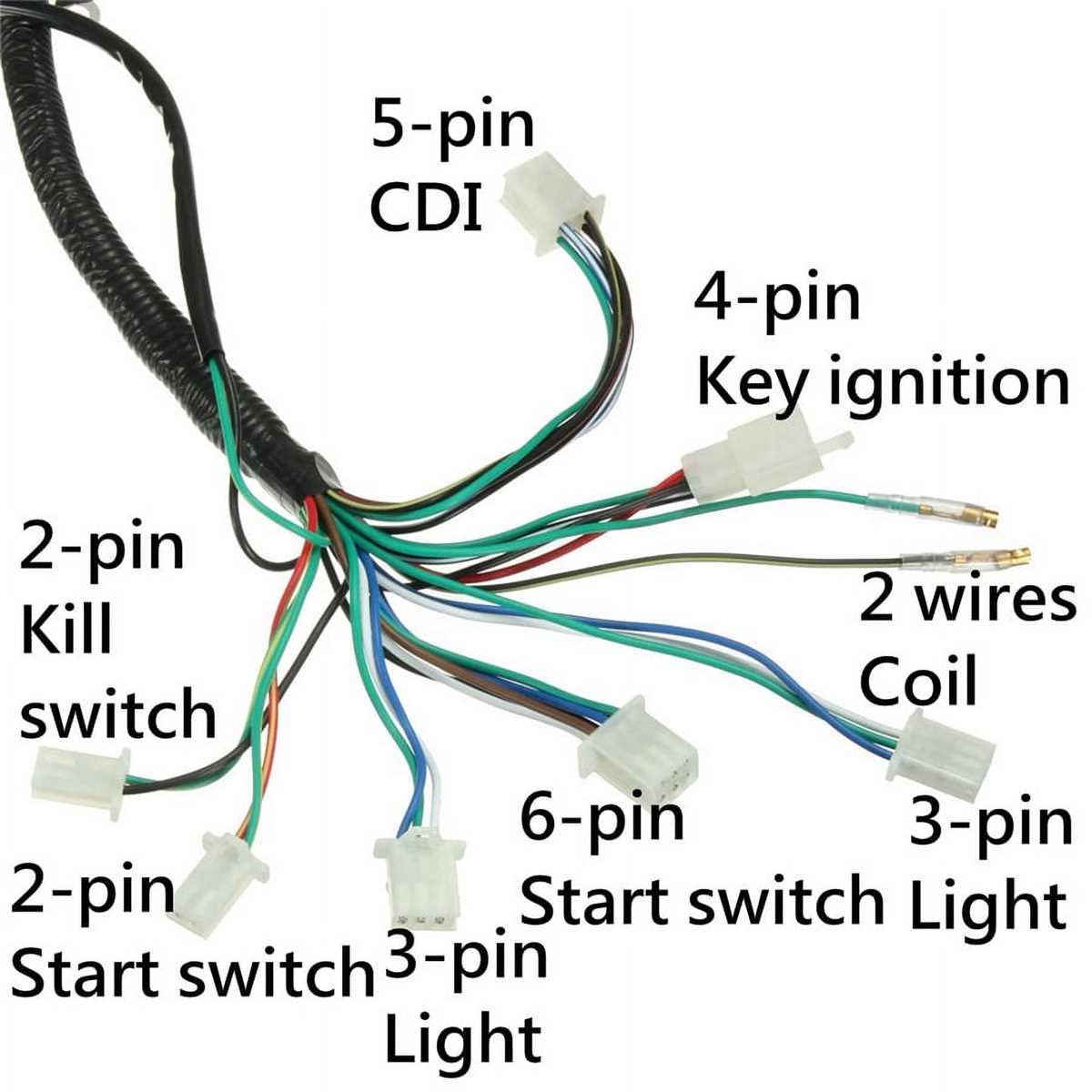250cc chinese atv wiring diagram