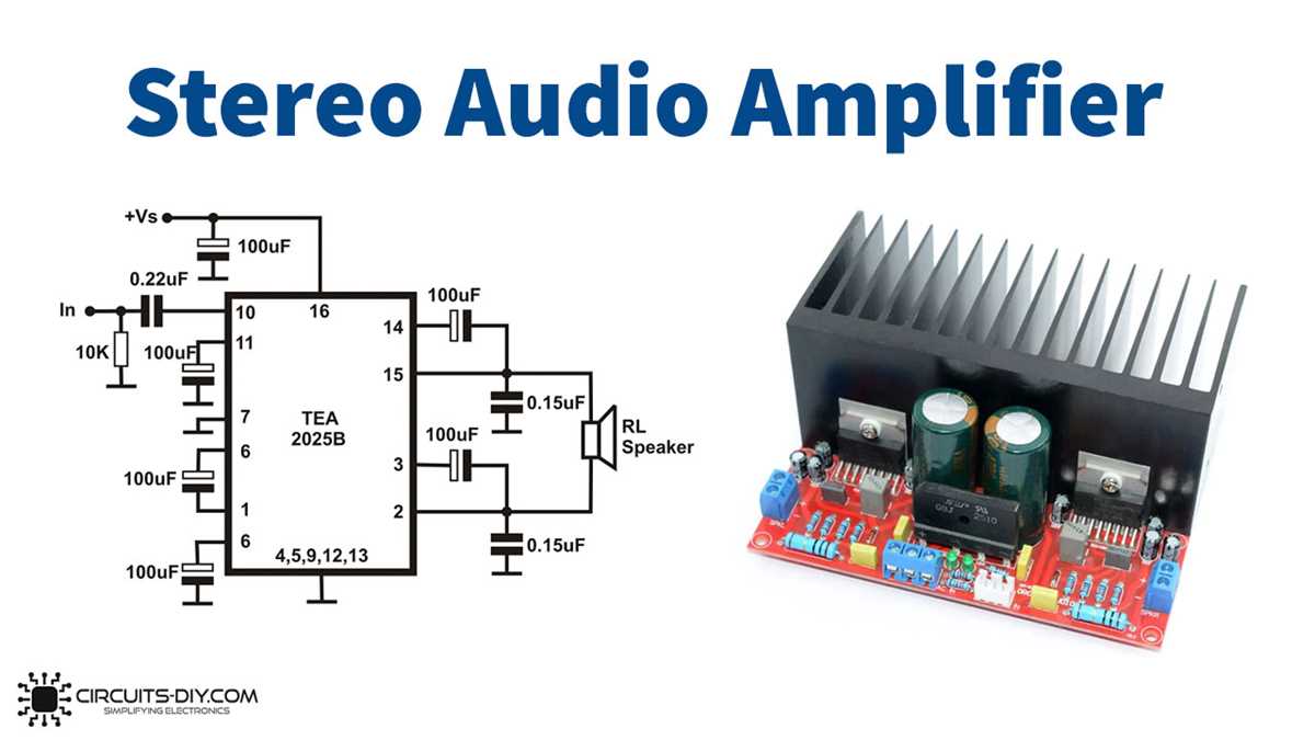 250w amplifier circuit diagram