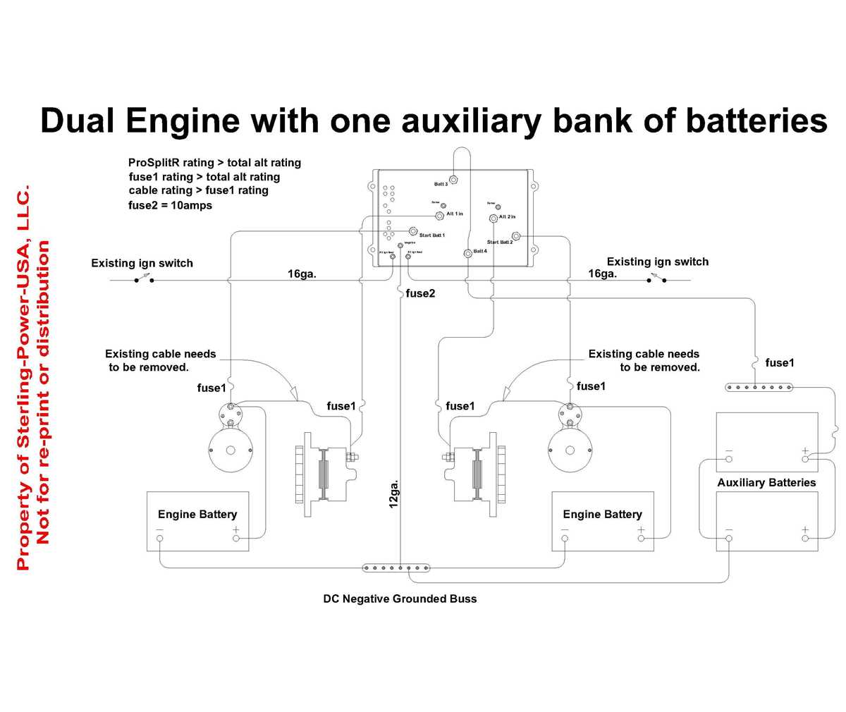 3 bank battery charger wiring diagram