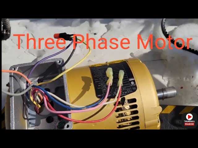 3 phase 208v motor wiring diagram