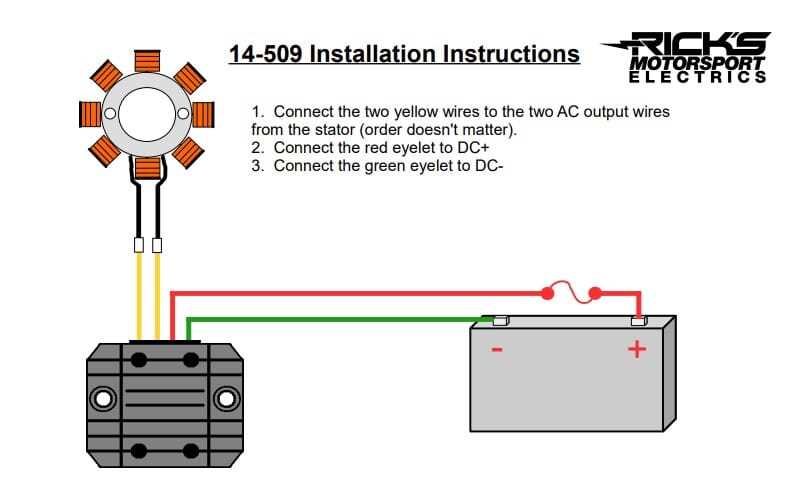 3 phase motorcycle rectifier regulator circuit diagram