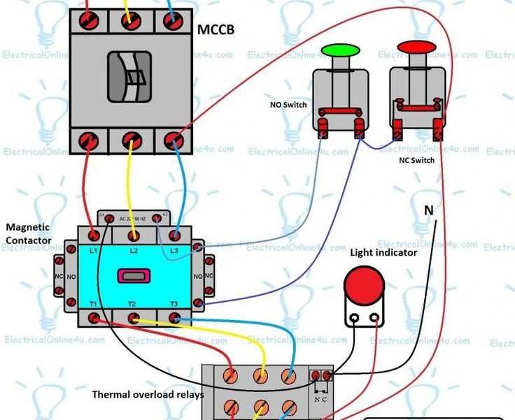 3 phase starter wiring diagram 3 phase starter wiring diagram