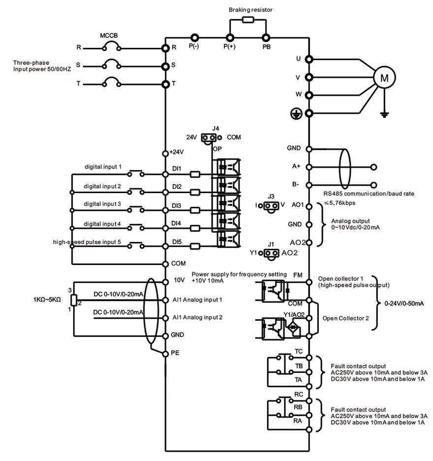 3 phase vfd motor control circuit diagram 3 phase vfd motor control circuit diagram