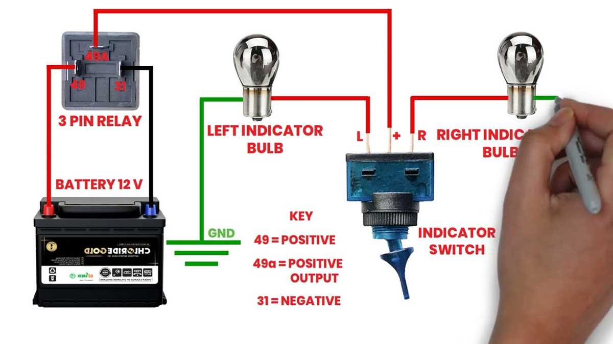 3 pin flasher wiring diagram