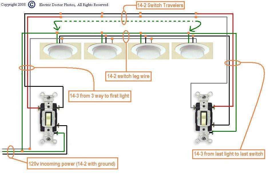 3 way lighting wiring diagram 3 way lighting wiring diagram