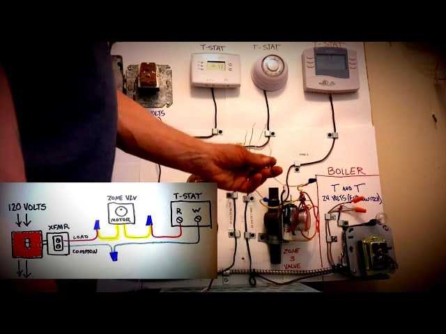 3 wire boiler thermostat wiring diagram