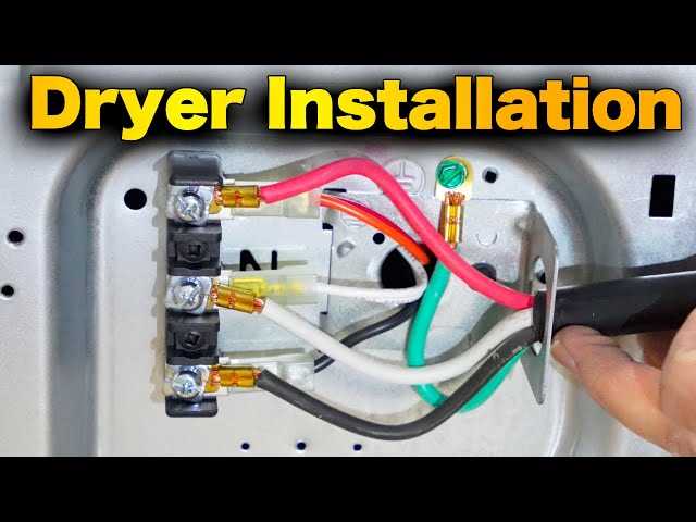 3 wire dryer receptacle wiring diagram
