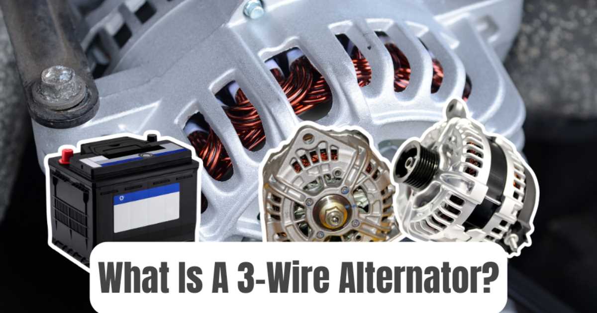 3 wire ford alternator wiring diagram