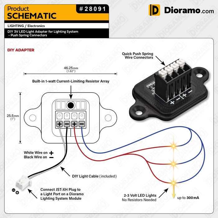 3 wire led light wiring diagram 12v