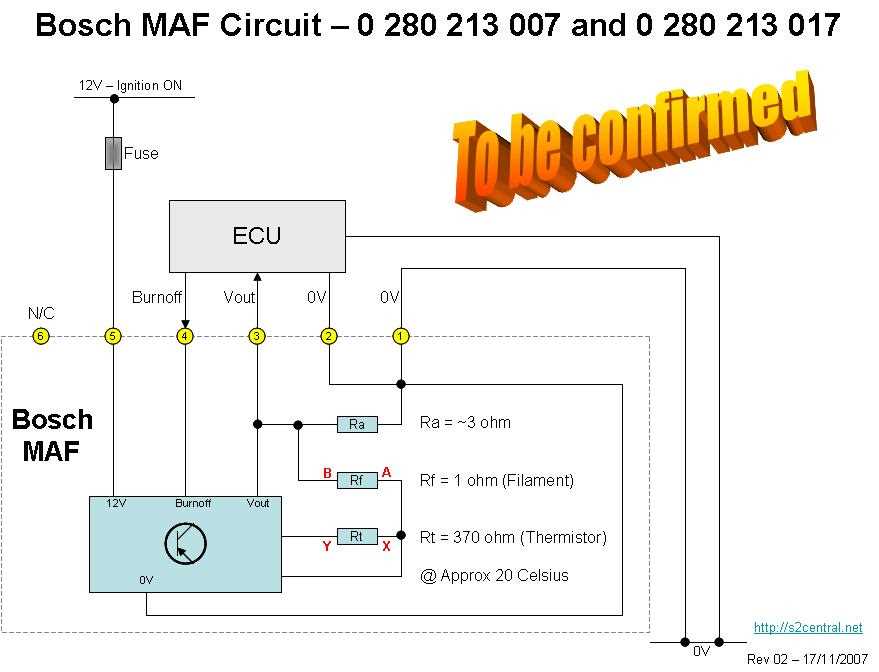 3 wire maf sensor wiring diagram