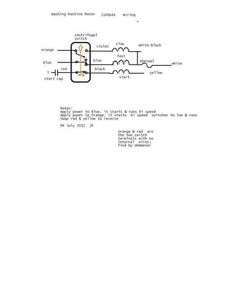 3 wire motor wiring diagram