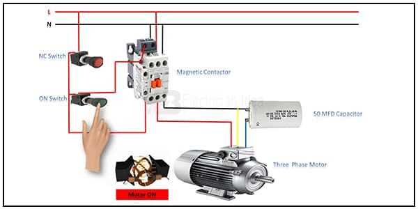 3 phase to single phase converter wiring diagram