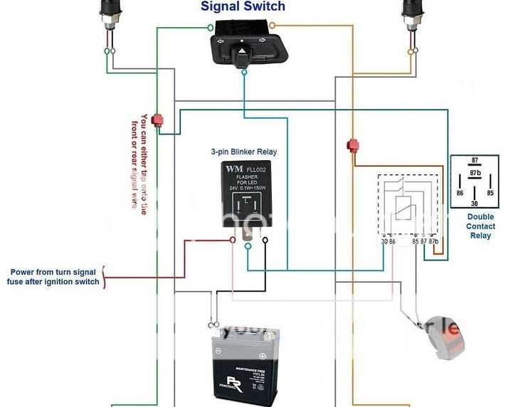3 pin flasher unit wiring diagram