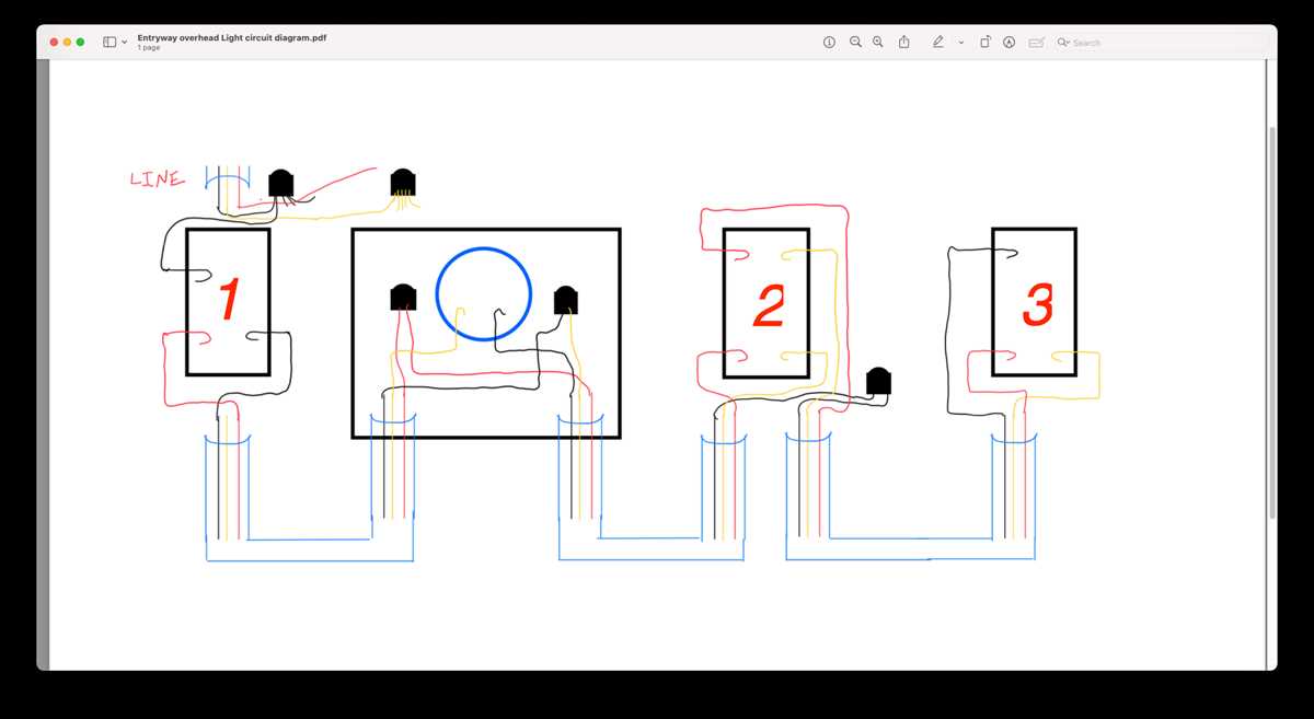 3 switch light circuit diagram 3 switch light circuit diagram