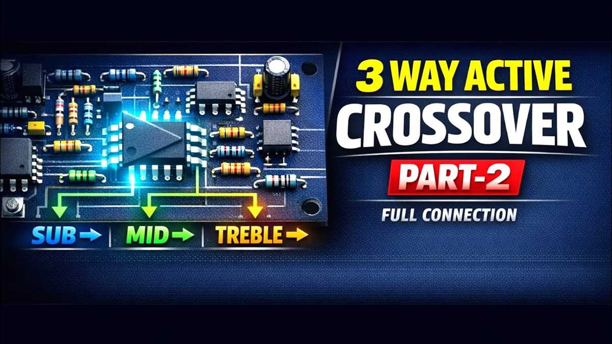 3 way active crossover circuit diagram