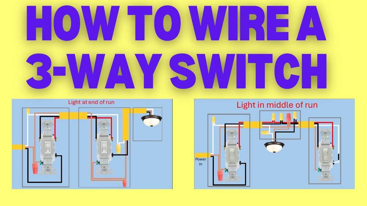 3 way light wiring diagram
