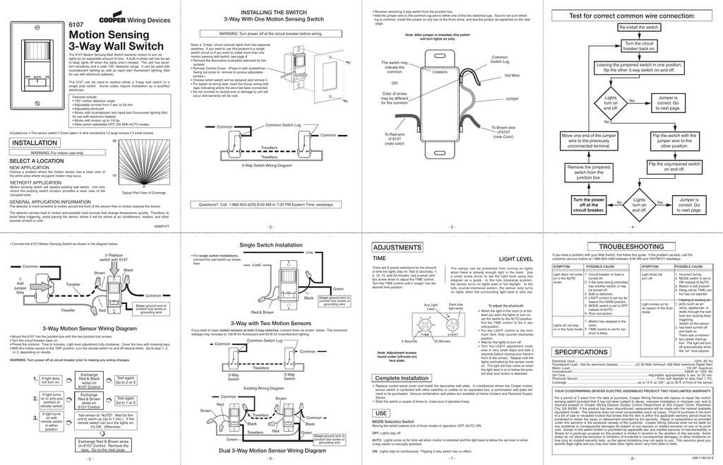 3 way motion sensor switch wiring diagram 3 way motion sensor switch wiring diagram