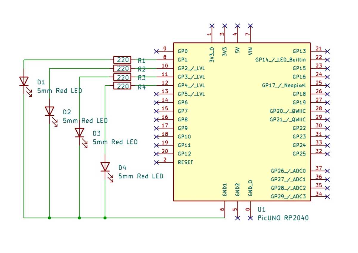 3 way traffic light circuit diagram