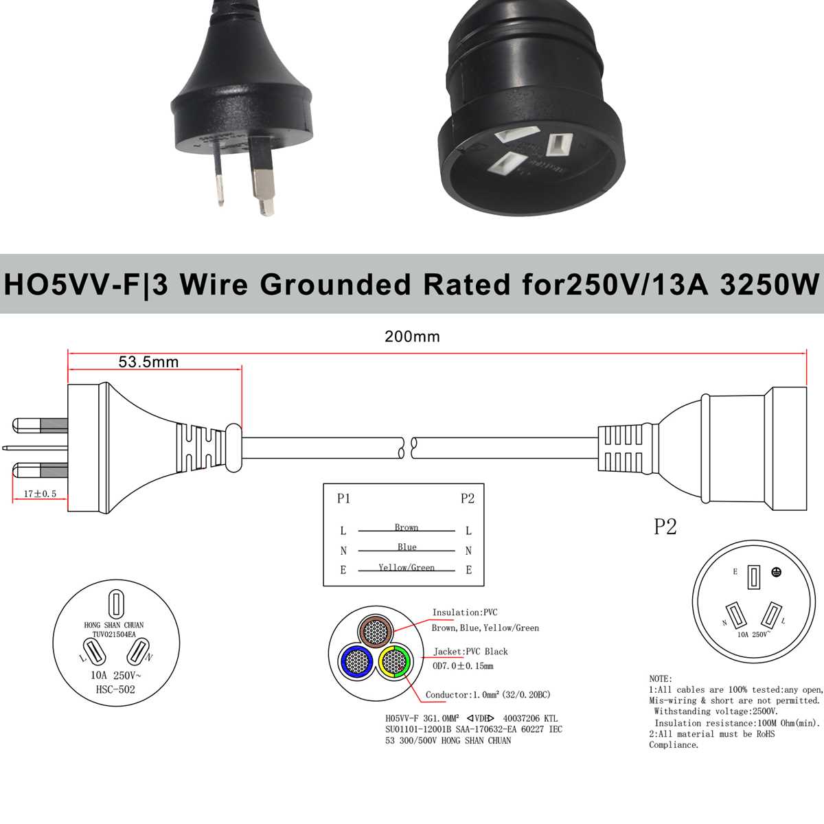 3 wire extension cord wiring diagram